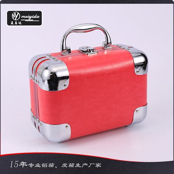 红色手提化妆箱D-1...