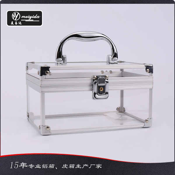 复古亚克力化妆箱 D...