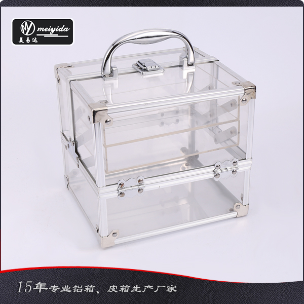 新款亚克力化妆箱 D...