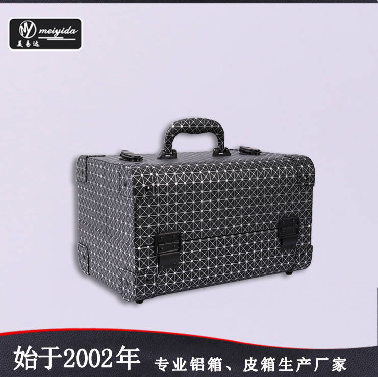 斑点手提化妆箱 B-...